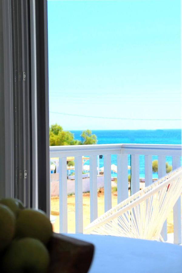 Beach Apartment Thalia With Hot Tub And Sea View Agios Prokopios  Esterno foto