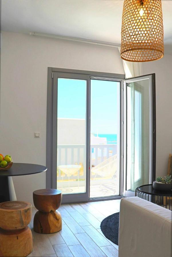 Beach Apartment Thalia With Hot Tub And Sea View Agios Prokopios  Esterno foto